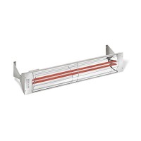 QBC Bundled Infratech WD5024SS WD Series Dual Element Electric Infrared Heater 39 inches 5000 Watts 240V 20.8 AMPS Stainless Steel Plus Free QBC eGuide - An Infrared Heating Guide - B0047E8XLI